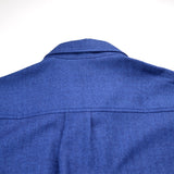 Coltesse - Pocket White Cornea Shirt - Blue Chevron