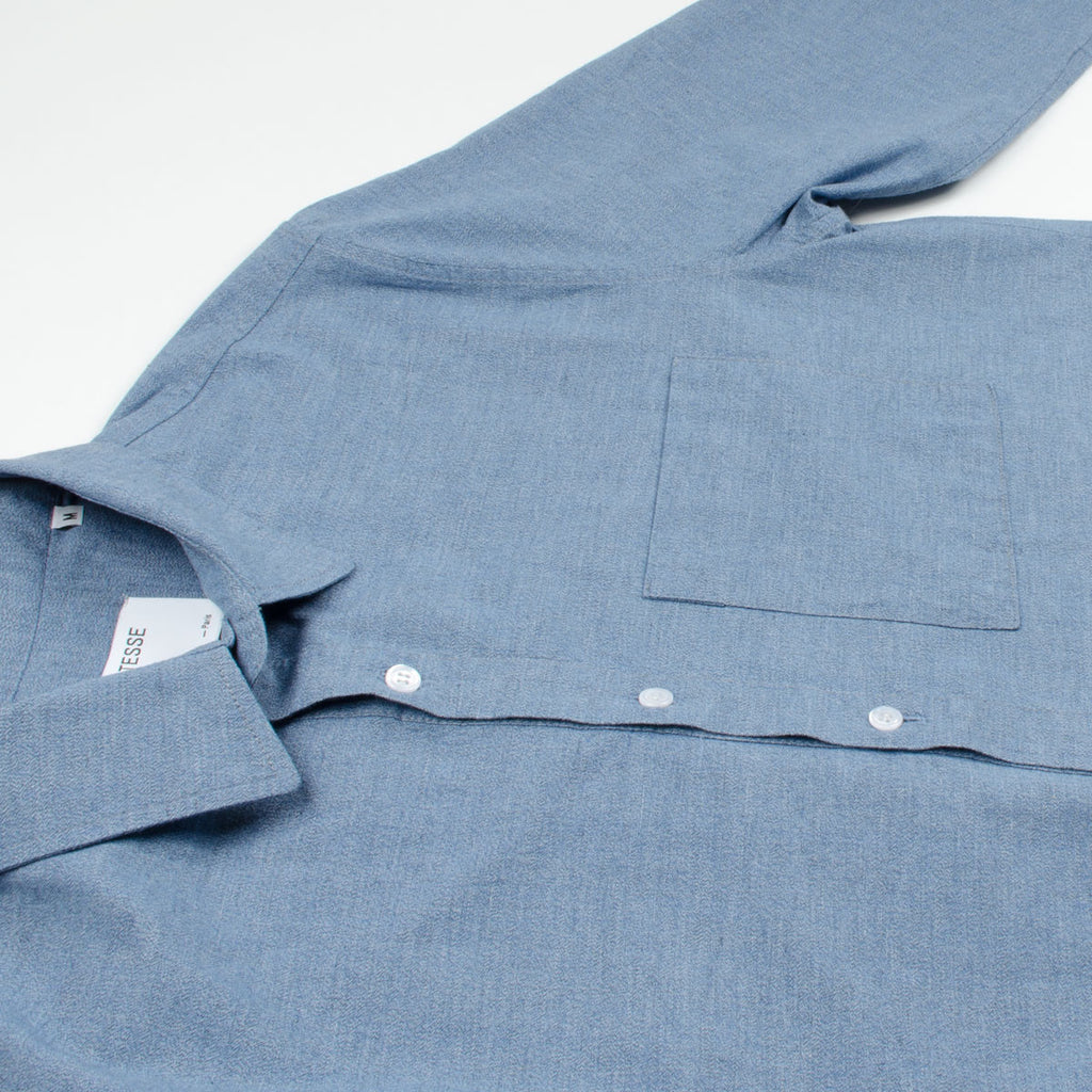 Coltesse - Vendredi Classic Shirt - Mixed Blue