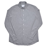 Coltesse - Vera Round Collar Shirt - Light Grey (Brushed)