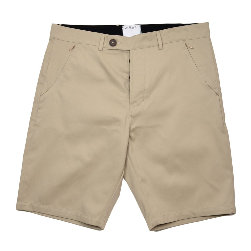 Coltesse - Yomi Shorts with Hidden Zip Pockets - Beige