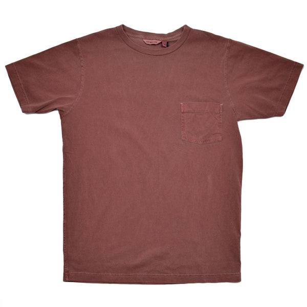 Dana Lee - Double-needle Tee - Mineral Red Sunwash