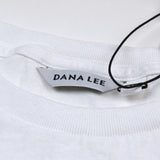 Dana Lee - Double-needle Tee - Scoured White