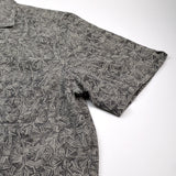 Dana Lee - Tropical Short-Sleeve Shirt - Indigo Theme Print