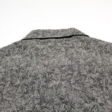Dana Lee - Tropical Short-Sleeve Shirt - Indigo Theme Print