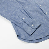 De Bonne Facture - Button-Down Shirt - Denim Blue