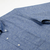De Bonne Facture - Button-Down Shirt - Denim Blue