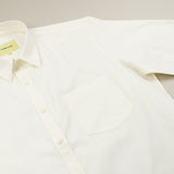 De Bonne Facture - Cotton Canvas Essential Pocket Shirt - Ecru