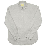 De Bonne Facture - Japanese Slubbed Cotton Essential Pocket Shirt - Light Grey