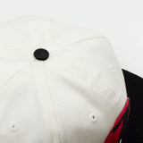 Ebbets - Third Army Cap (Adjustable Cotton) - White / Black