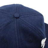 Ebbets - Waterloo White Hawks 1952 Cap (Adjustable Wool) - Navy