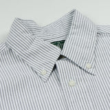 Gitman Vintage - Oxford Shirt - Grey Stripe