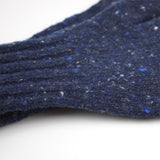 Hikaru Noguchi - Soft Tweed Gloves - Navy