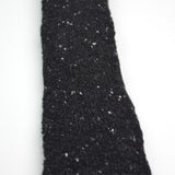 Hikaru Noguchi – Soft Tweedie Tie – Black