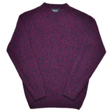 Howlin' - Barabas Wool Sweater - Navy / Bordeaux