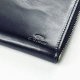 Il Bussetto - Isola Zipped Wallet - Navy Blue