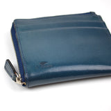 Il Bussetto - Zip wallet - Blue