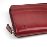 Il Bussetto - Zip wallet - Tibetan Red