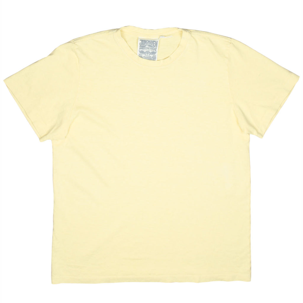 Jungmaven - Baja Hemp T-shirt 55/45 (7 oz) - Pale Yellow