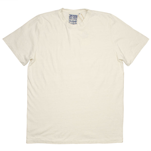 Jungmaven - Baja Hemp T-shirt 55/45 (7 oz) - Washed White / Ecru