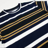 Libertine-Libertine - Action T-shirt Cresp - Multi Stripe Night