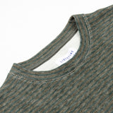 Libertine-Libertine - Action T-shirt Out - Olive Stripe