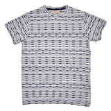 Libertine-Libertine - Brake T-shirt Rey - Grey Melange / White / Navy