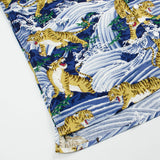 Libertine-Libertine - Cave Shirt Hocus - Blue Tiger Print