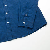 Libertine-Libertine - Hunter Shirt Chain - Ocean Blue Melange