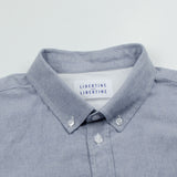 Libertine-Libertine - Hunter Shirt Leave - Mid. Blue Melange