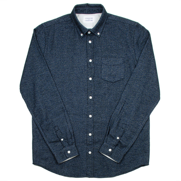 Libertine-Libertine - Hunter Shirt Mountain - Peacoat (Navy)