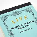 Life Stationery - Memo Book N42 (B7) - Light Blue