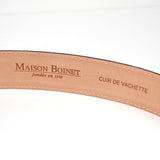 Maison Boinet - Classic Nappa Leather Belt - Brown