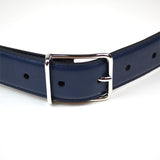 Maison Boinet - Classic Nappa Leather Belt - Navy