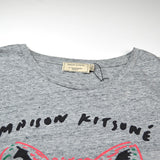 Maison Kitsuné - 3D Fox Tee-Shirt - Light Grey Mélangé