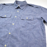 Maison Kitsuné - Cotton Flannel Shirt - Navy