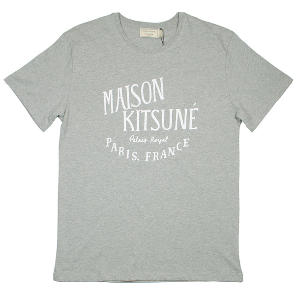 Maison Kitsuné - Palais Royal T-shirt - Grey Mélangé