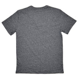 Maison Kitsuné - Parisien Printed T-shirt - Dark Grey Melange / Blue