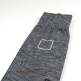 Marcomonde - Geometric Shapes Socks - Grey