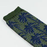 Marcomonde - Palmtrees Malaysia Socks - Khaki
