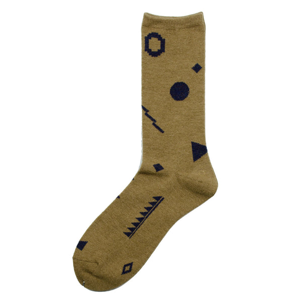Marcomonde - Symbols Peru Socks - Mustard