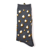 Marcomonde - Leopard Socks Nylon Blend - Grey