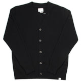 Norse Projects - Adam Lambswool Cardigan - Black