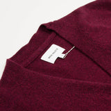 Norse Projects - Adam Lambswool Cardigan - Burgundy