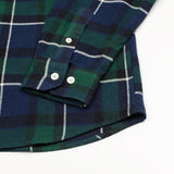 Norse Projects - Anton Brushed Flannel Shirt - Black Watch Check