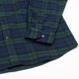 Norse Projects - Anton Brushed Flannel Check - Black Watch Check