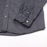 Norse Projects - Anton Brushed Flannel Shirt - Magnet Grey