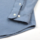 Norse Projects - Anton Brushed Shirt - Fog Blue