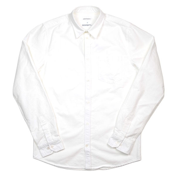 Norse Projects - Anton Heavy Brushed Oxford Shirt - White