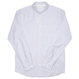 Norse Projects - Anton Oxford Shirt - Clouded Blue Stripe