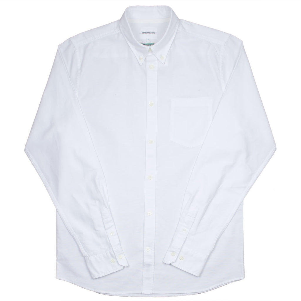 Norse Projects - Anton Oxford Shirt - White